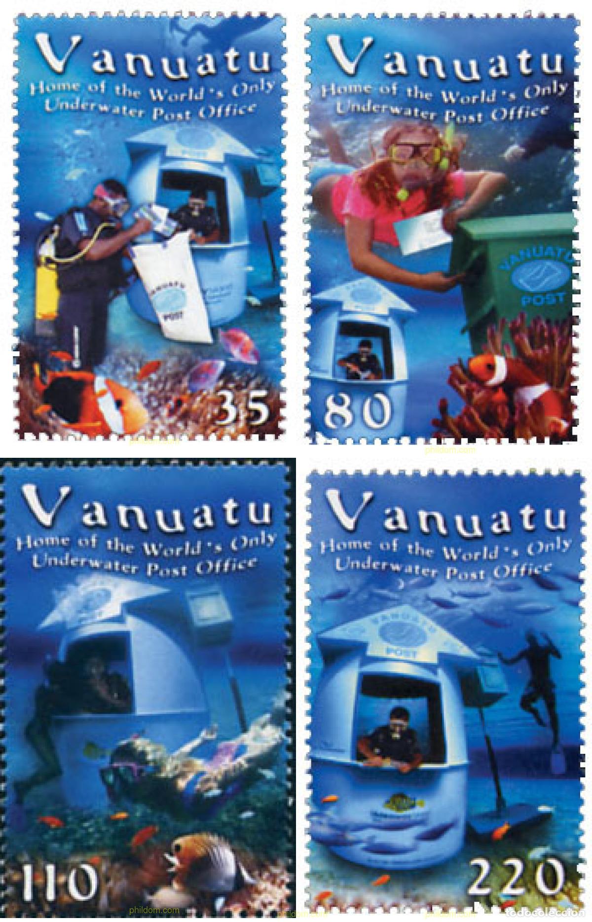 Sellos: 152420 MNH VANUATU 2004 CORREO SUBMARINO