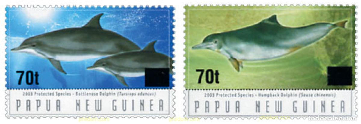 Sellos: 154644 MNH PAPUA NUEVA GUINEA 2004 DELFINES