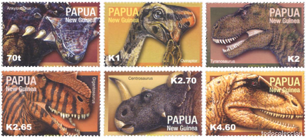 Sellos: 154638 MNH PAPUA NUEVA GUINEA 2004 FAUNA PREHISTORICA