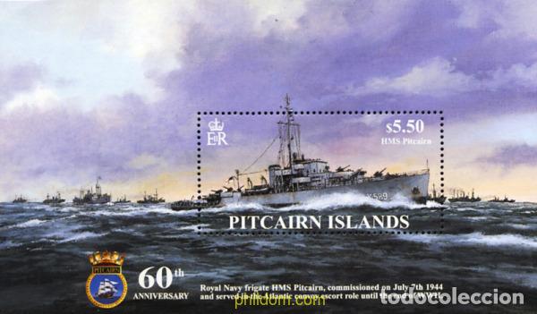 Sellos: 154653 MNH PITCAIRN Islas 2004 BARCOS - Foto 1