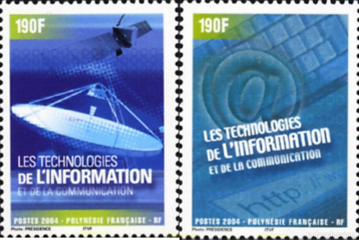 Sellos: 154664 MNH POLINESIA FRANCESA 2004 TECNOLOGIAS DE LA COMUNICACION