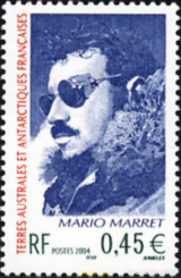 Sellos: 155218 MNH ANTARTIDA FRANCESA 2004 HOMENAJE A MARIO MARRET