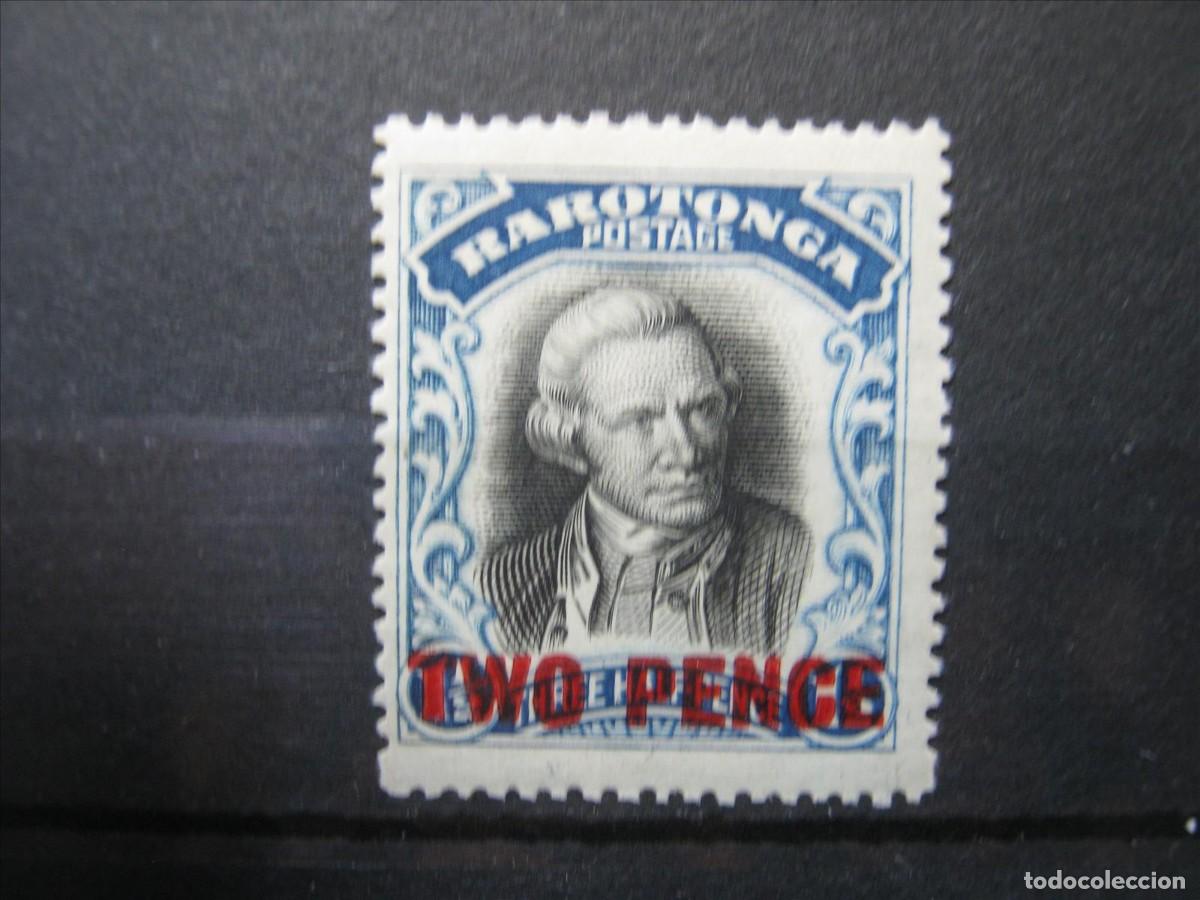 Sellos: RAROTONGA OCEAN&Iacute;A 1931 YVERT 31 VLH* LUJO.