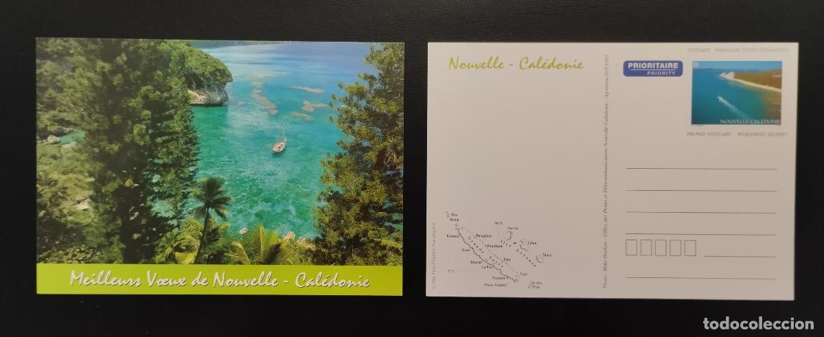 Sellos: Los mejores deseos de la tarjeta PAP prioridad postal completa Nueva Caledonia