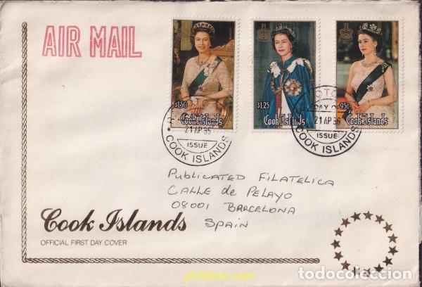 Sellos: 717741 USED COOK Islas 1986 60 ANIVERSARIO DE ISABEL II