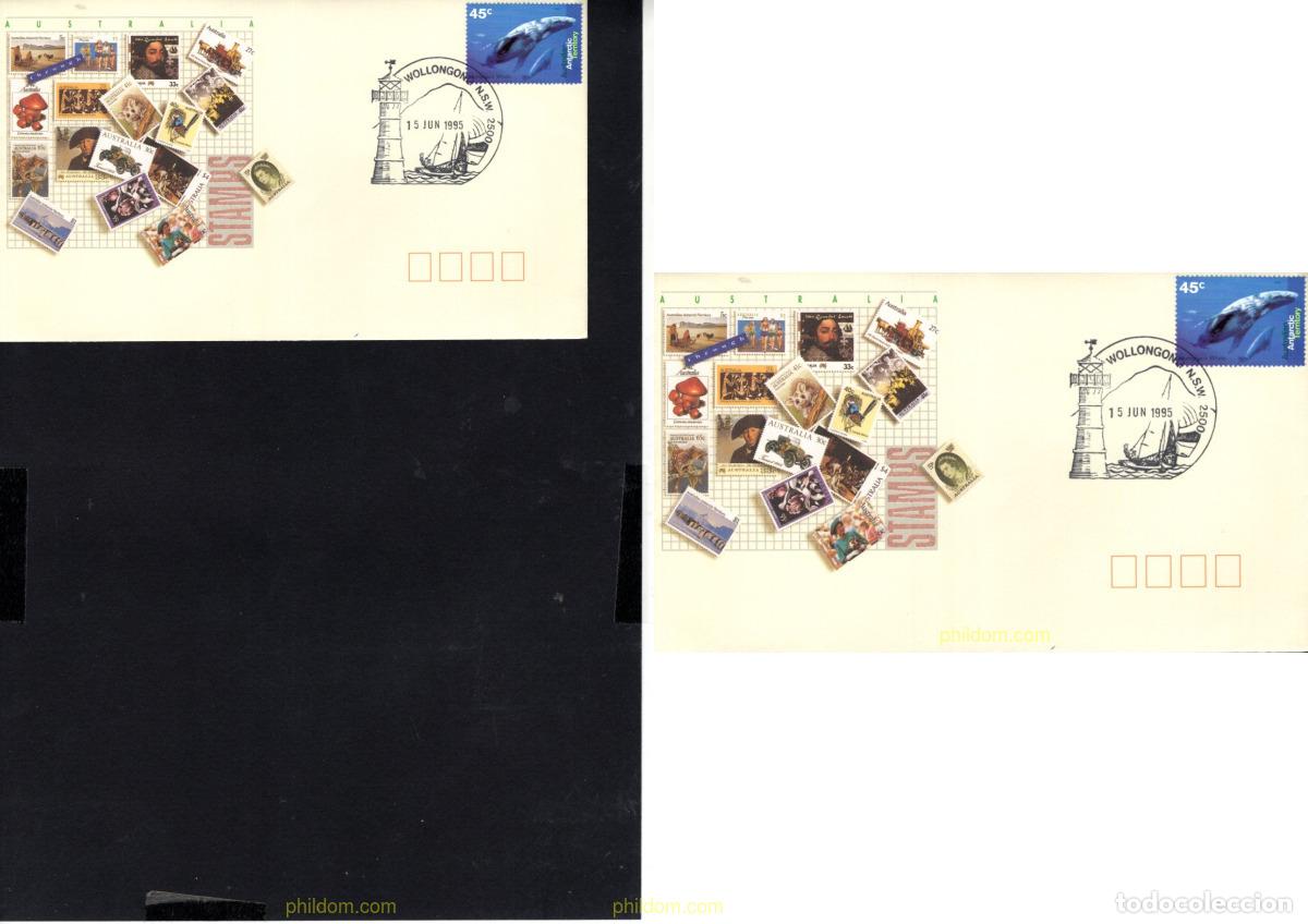 Sellos: 716191 MNH ANTARTIDA AUSTRALIANA 1995 CETACEOS