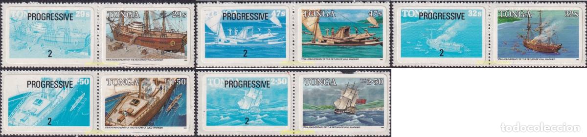 Sellos: 744955 MNH TONGA 1985 EL AVENTUROSO WILL MARINER