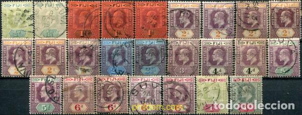 Sellos: 779619 USED FIJI 1903 EDUARDO VII