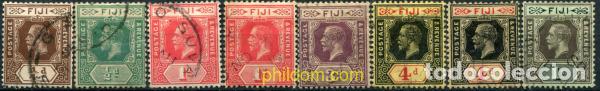 Sellos: 779687 USED FIJI 1912 GEORGE V
