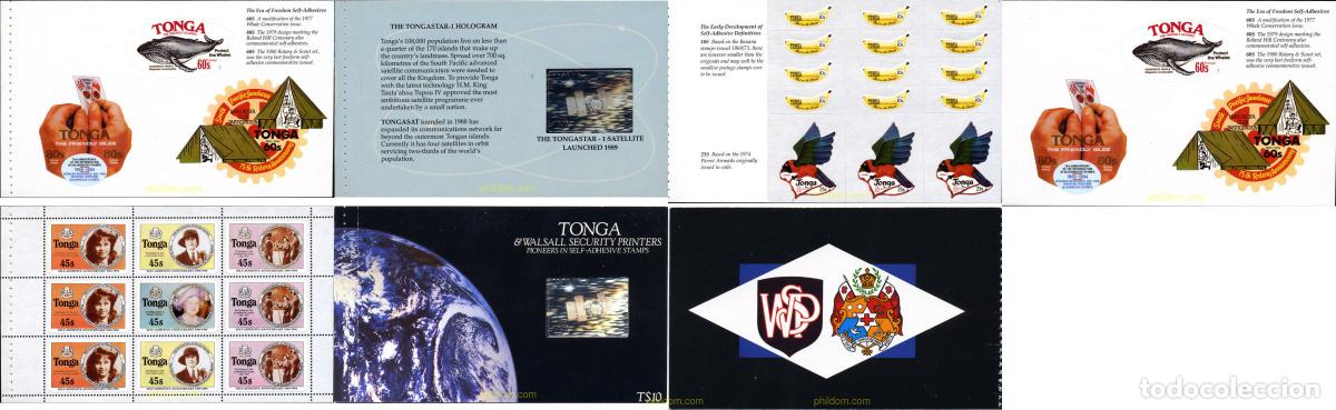 Sellos: 158357 MNH TONGA 1994 25 ANIVERSARIO DEL PRIMER SELLO ADHESIVO DE TONGA