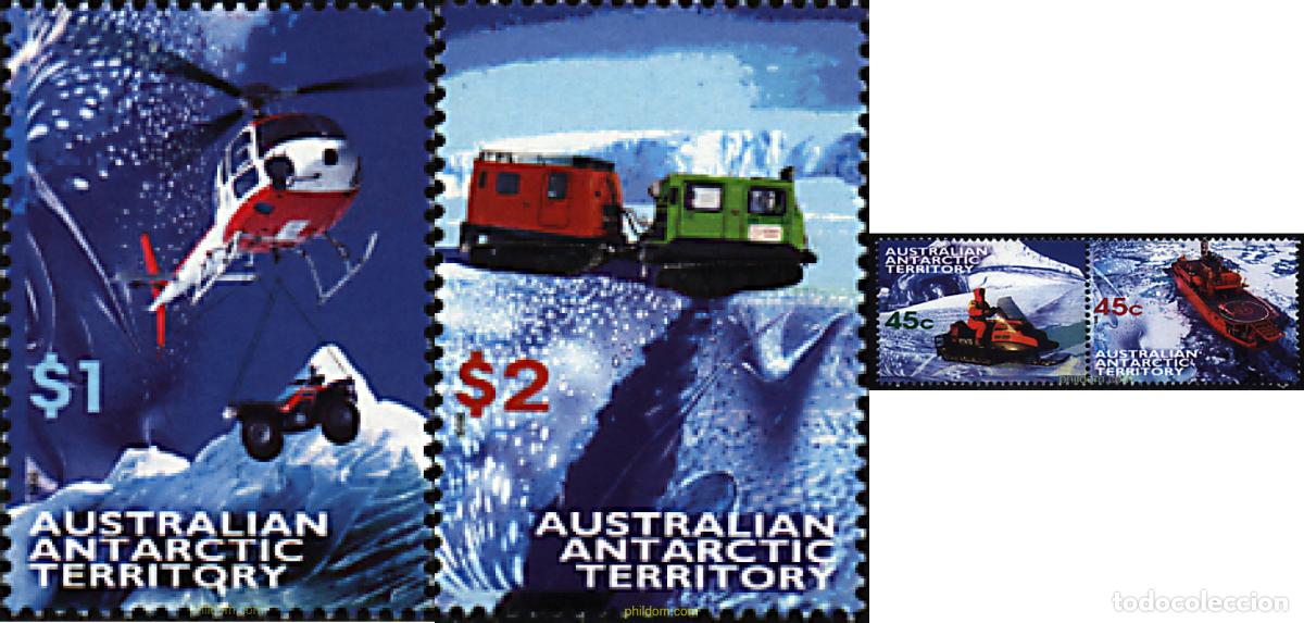 Sellos: 718901 MNH ANTARTIDA AUSTRALIANA 1998 MEDIOS DE TRANSPORTE