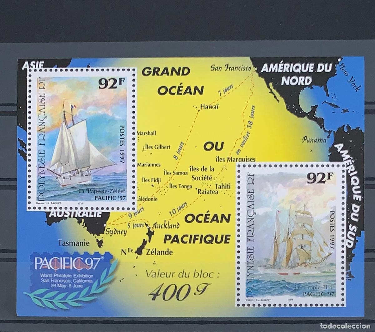 Sellos: POLINESIA FRANCESA. A&ntilde;o 1997. Yvert HB 22** Nueva