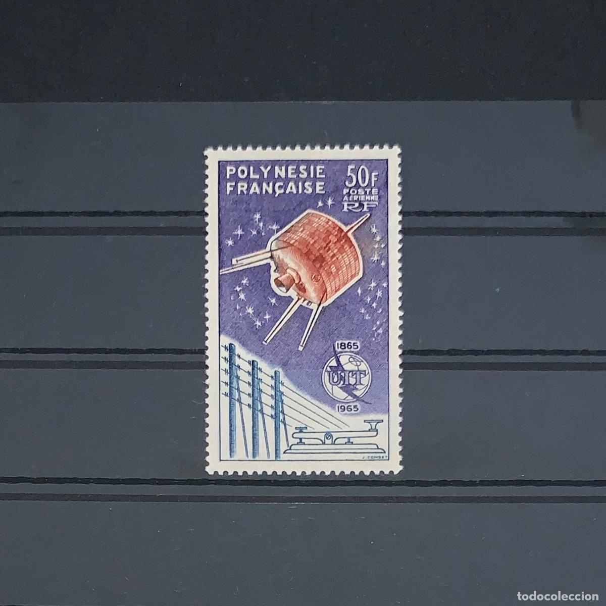 Sellos: POLINESIA FRANCESA. A&ntilde;o 1969. Yvert A&eacute;reo 10** Nuevo