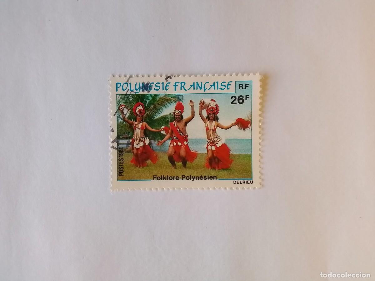 Sellos: A&Ntilde;O 1981 POLINESIA FRANCESA SELLO USADO