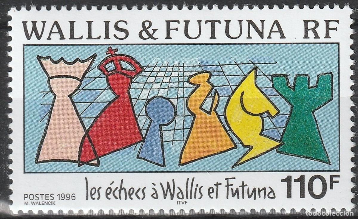 Sellos: WALLIS Y FUTUNA 1996 STAMP MNH CHESS AJEDREZ SCHACH XADREZ ECHECS SCACCHI