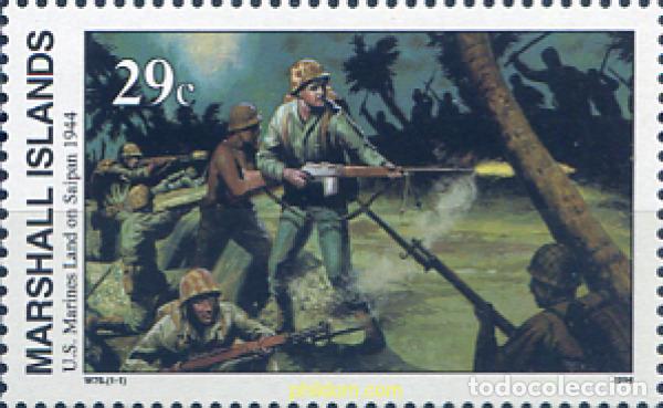 Sellos: 342322 MNH MARSHALL Islas 1994 MARINES EN SAIPAN