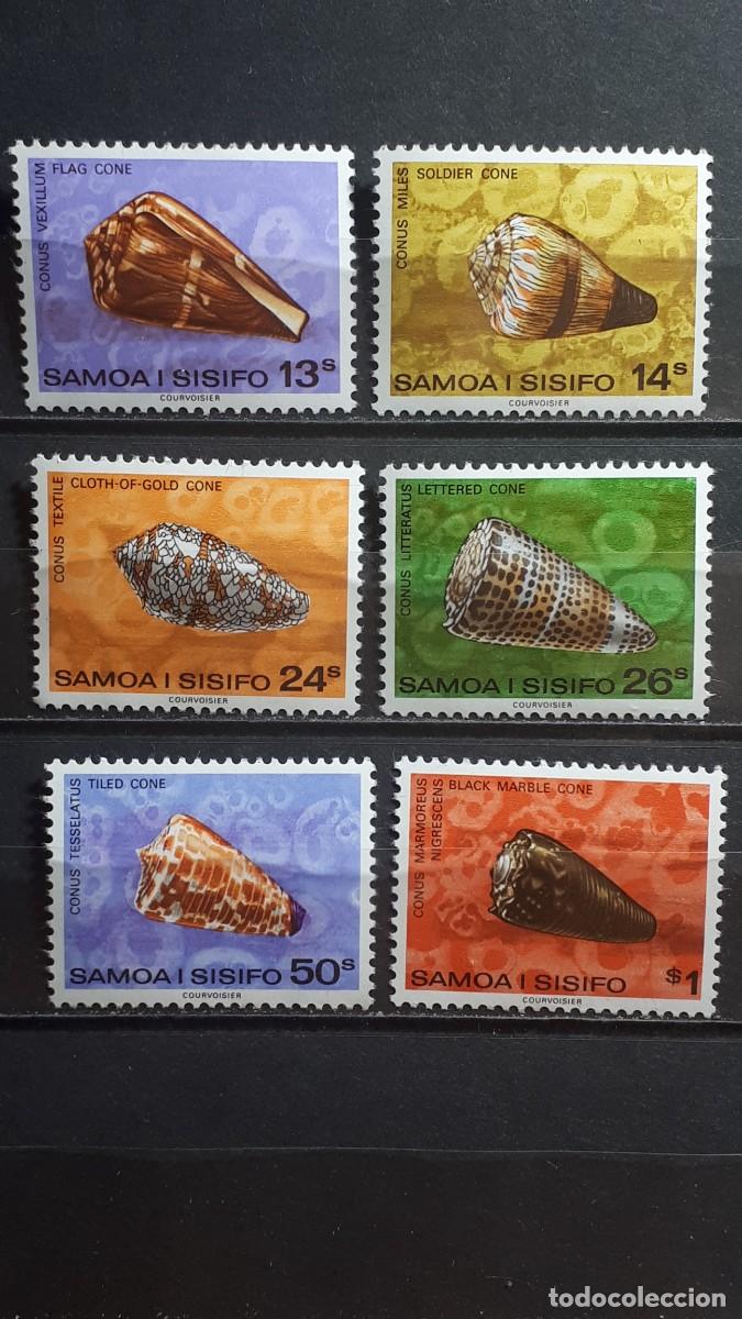 Sellos: SAMOA. A&Ntilde;O 1978. **. YVERT fin de serie 422/7