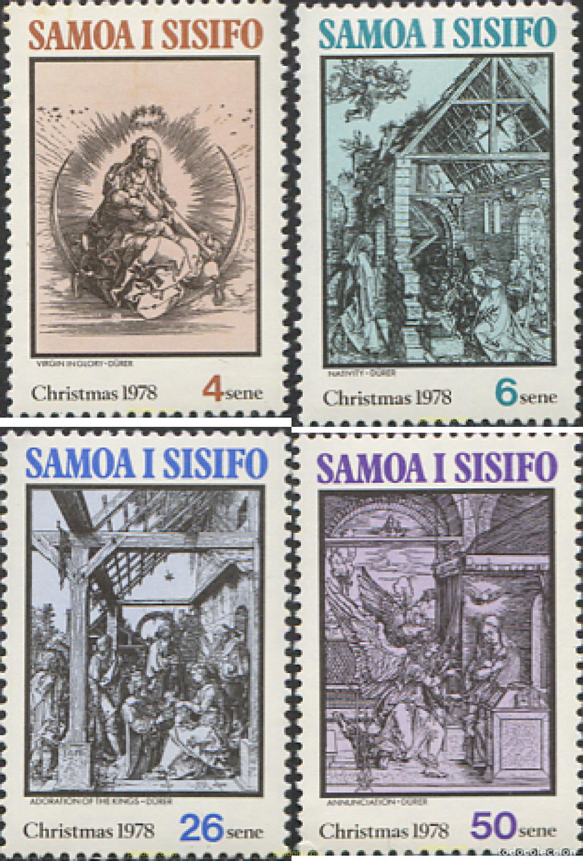 Sellos: 168874 MNH SAMOA 1978 NAVIDAD