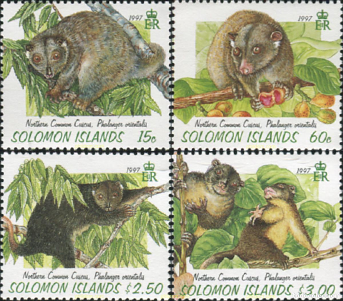 Sellos: 45462 MNH SALOMON 1997 COSCUS COMUN