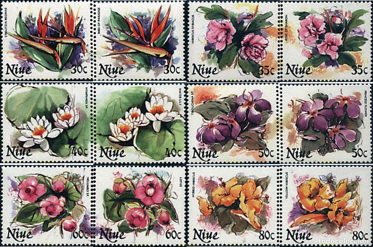 Sellos: 348128 MNH NIUE 1981 DIA DEL SELLO