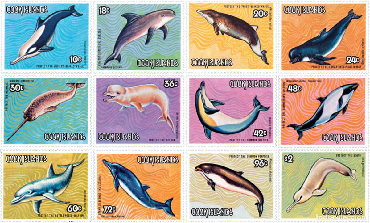 Briefmarken: 65700 MNH COOK Islas 1984 CAMPA&Ntilde;A INTERNACIONAL POR LA PROTECCION DE LAS BALLENAS