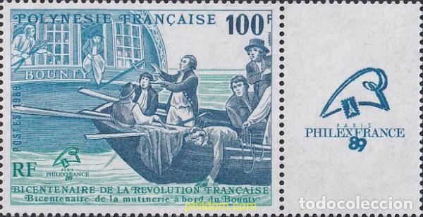 Sellos: 793859 MNH POLINESIA FRANCESA 1989 BICENTENARIO DE LA REVOLUCION FRANCESA