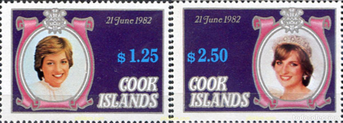Sellos: 793801 MNH COOK Islas 1982 NACIMIENTO DEL PRINCIPE WILLIAM