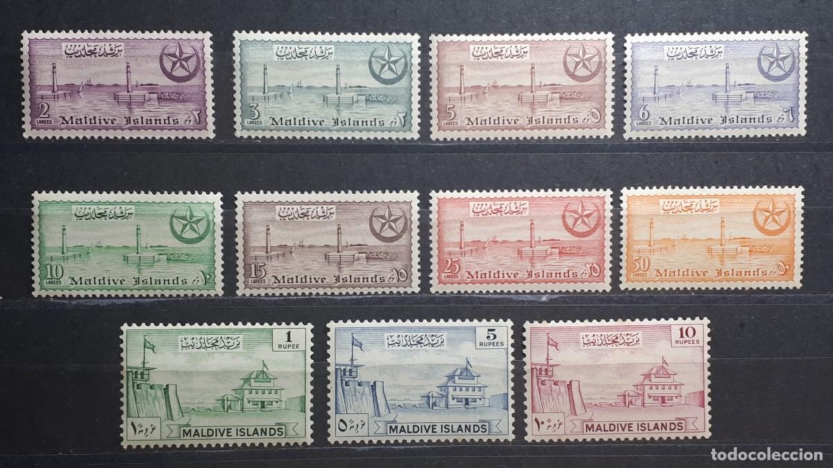 Sellos: NAURU. A&Ntilde;O 1956. *. YVERT 28/38