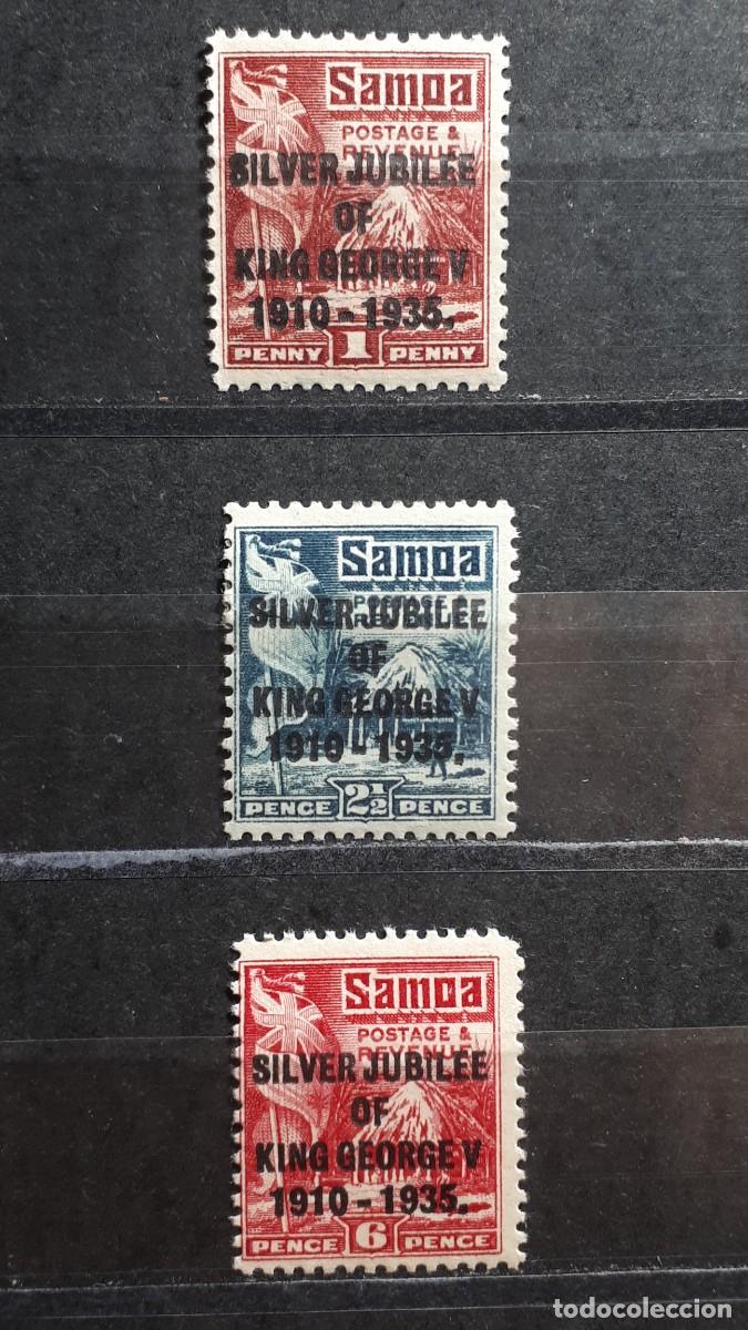 Sellos: SAMOA. A&Ntilde;O 1935. **. YVERT 118/20 - Foto 1