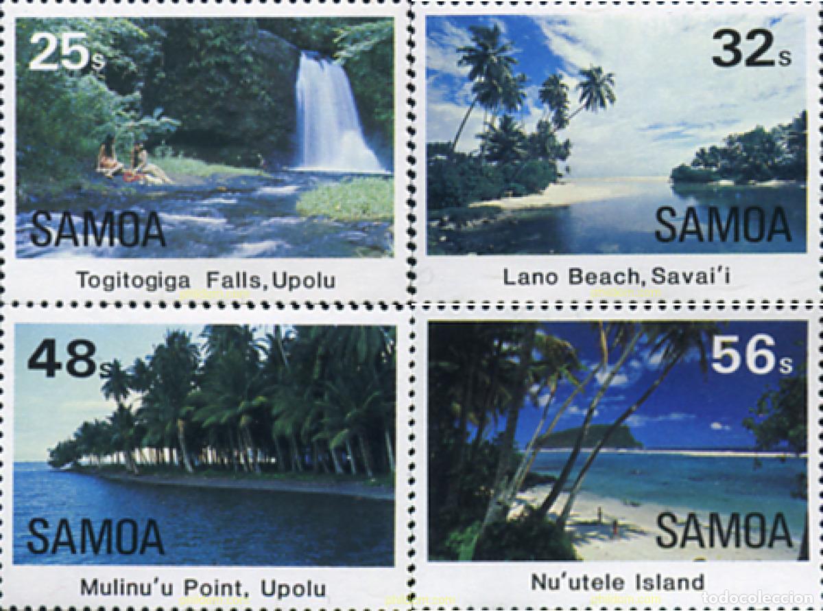 Sellos: 169256 MNH SAMOA 1984 SERIE TURISTICA