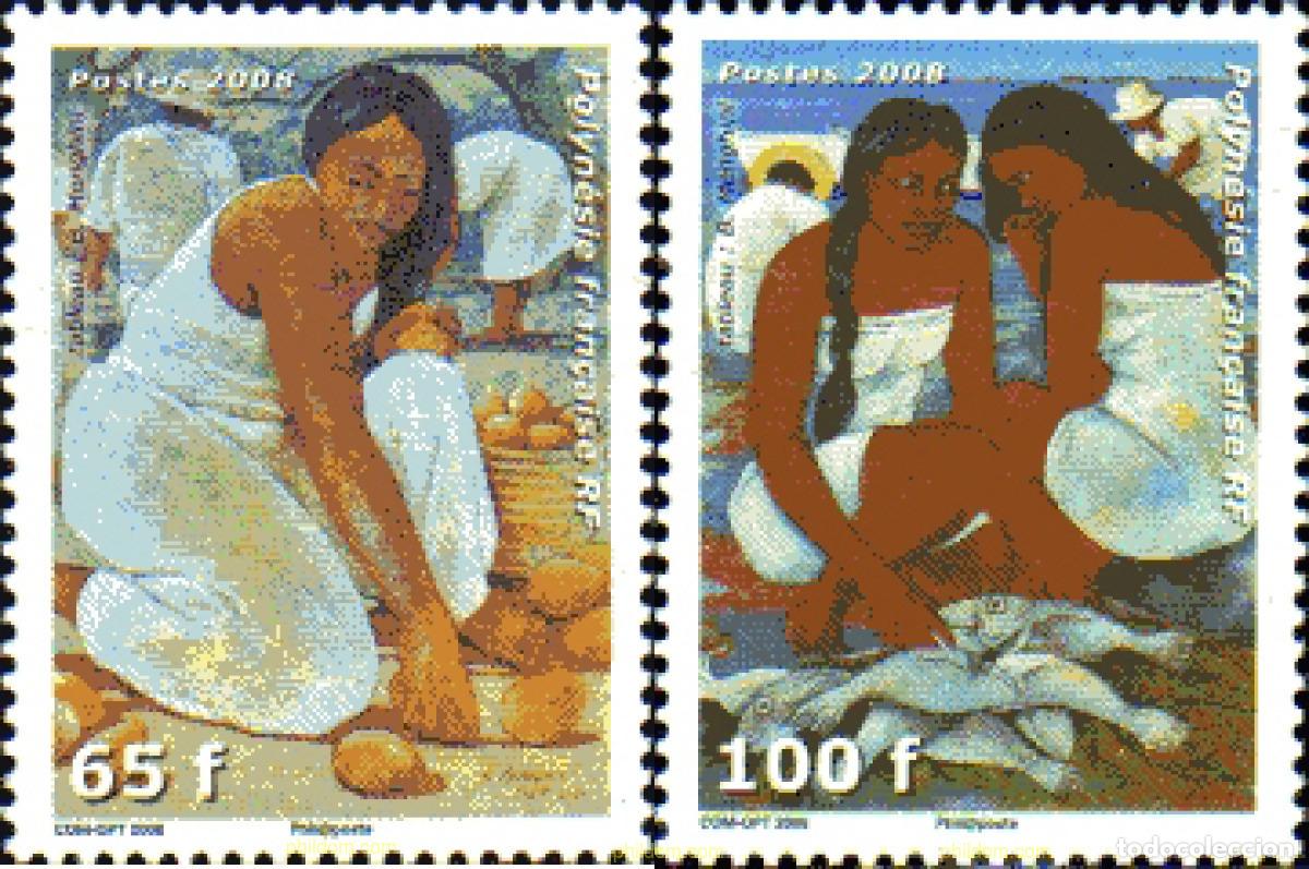 Sellos: 238154 MNH POLINESIA FRANCESA 2008 PINTURAS
