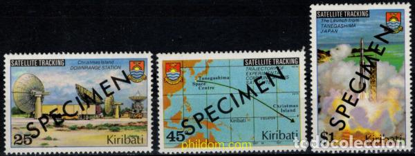 Sellos: 794429 MNH KIRIBATI 1980 ESTACION DE SEGUIMIENTO DE SATELITES
