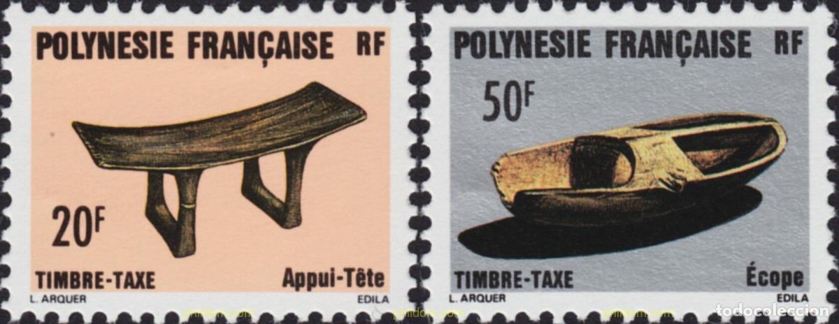 Sellos: 794453 MNH POLINESIA FRANCESA 1987 ARTESANIA