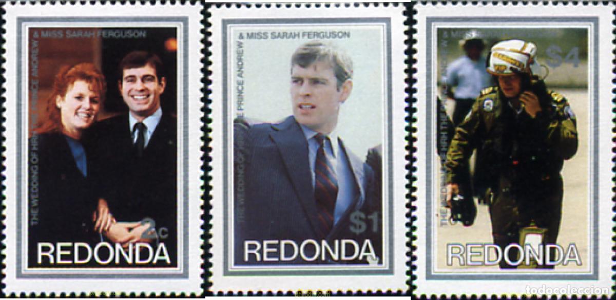 Sellos: 355150 MNH REDONDA 1996 BODA DEL PRINCIPE ANDRES