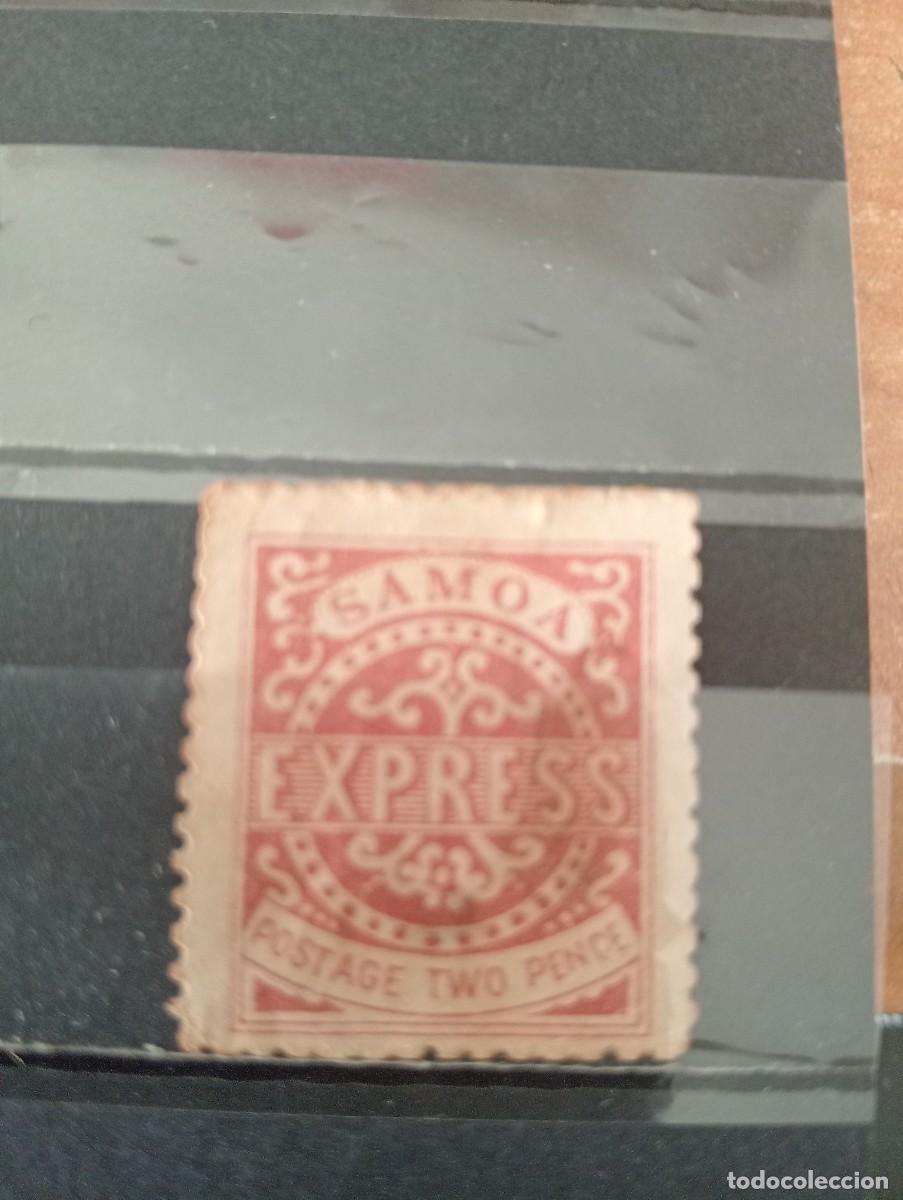 Sellos: SELLOS CLASICOS DE SAMOA EXPRESS REIMPRESION - Foto 1