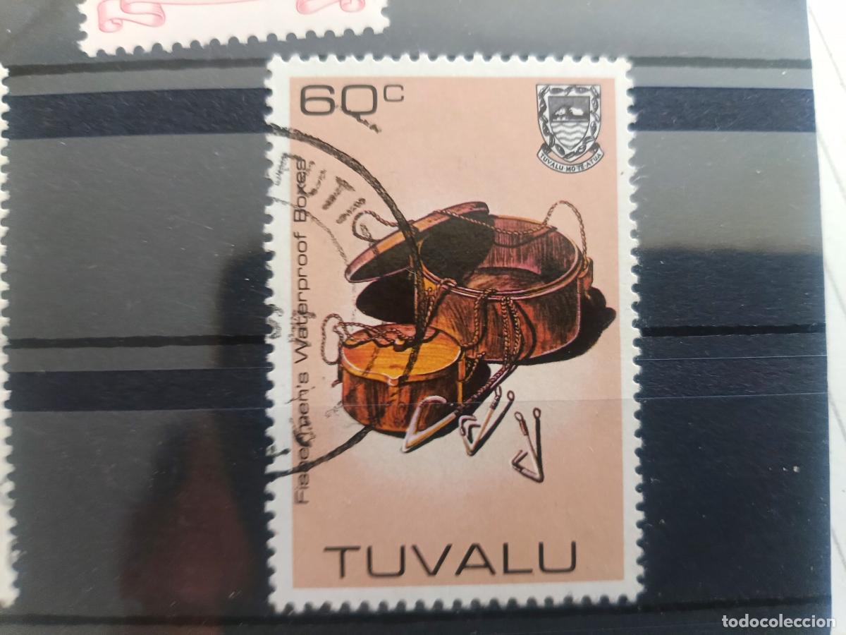 Sellos: Tuvalu. Sello circulado - Foto 1