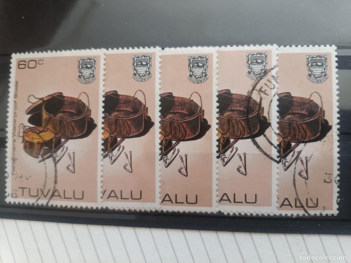 Sellos: Tuvalu. 5 sellos circulados