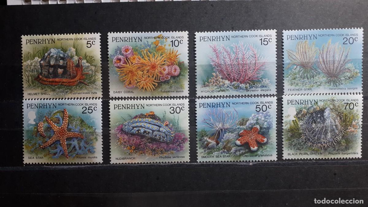 Sellos: PENRHYN. A&Ntilde;O 1993. **. YVERT 394/401