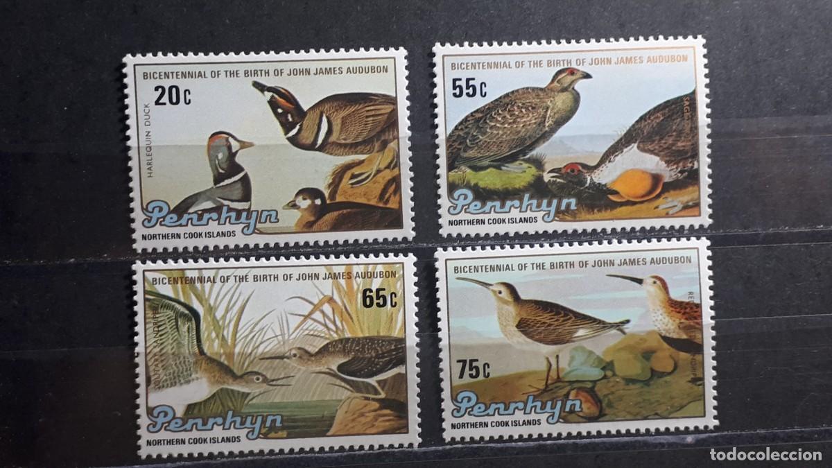 Sellos: PENRHYN. A&Ntilde;O 1985. **. YVERT 306/9