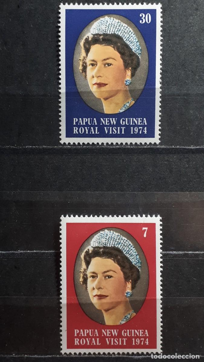 Sellos: PAPUA. NUEVA GUINEA. A&Ntilde;O 1974. **. YVERT 267/8