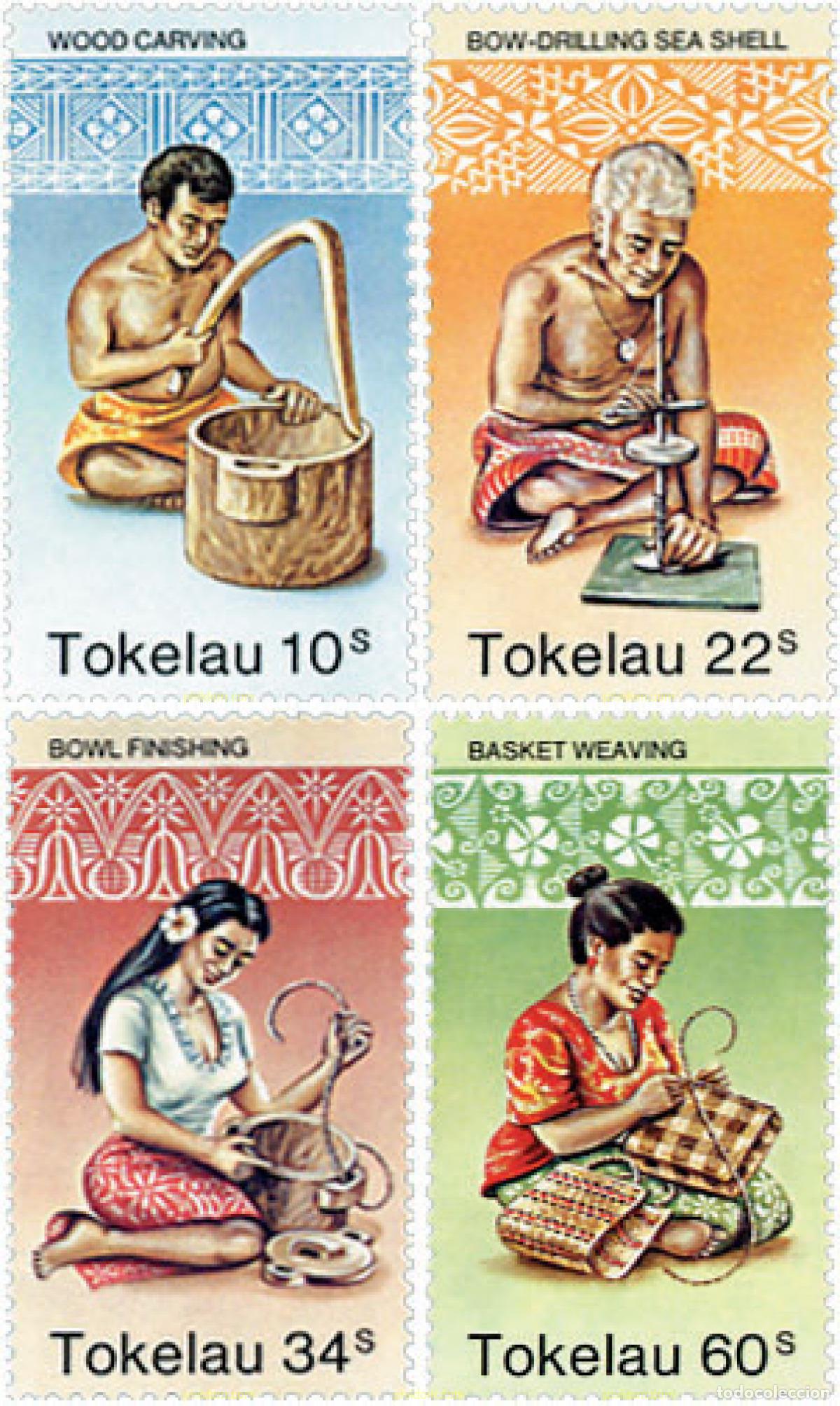 Sellos: 147616 MNH TOKELAU 1982 MANUFACTURAS