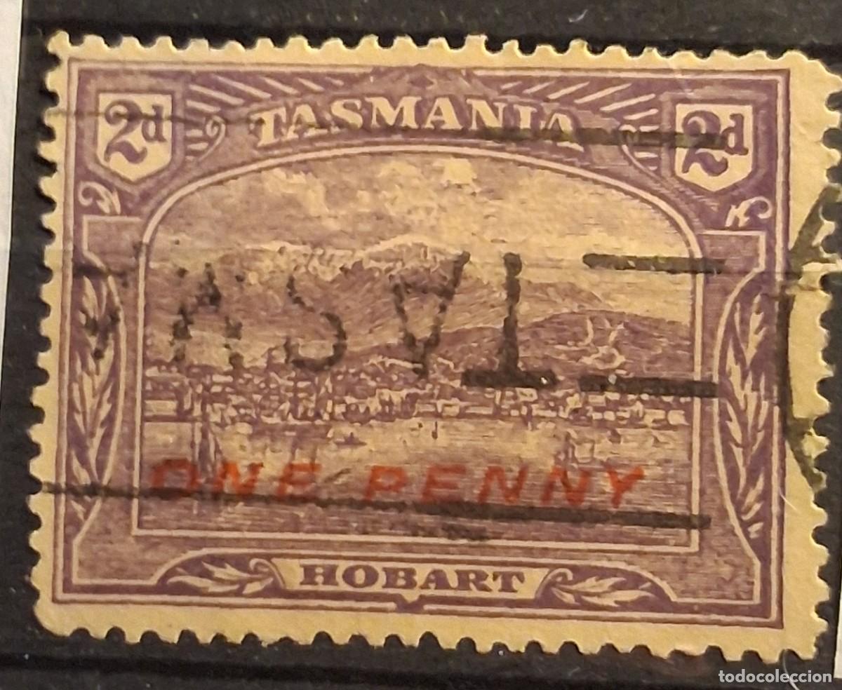 Sellos: TASMANIA, 1912, CAT.YT.88.