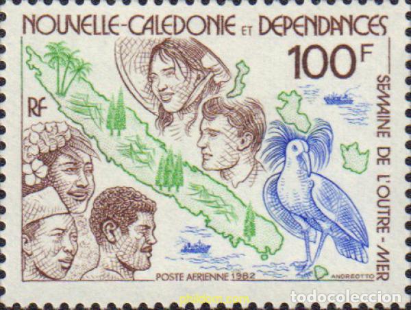 Sellos: 584113 MNH NUEVA CALEDONIA 1982 SEMANA ULTRAMAR