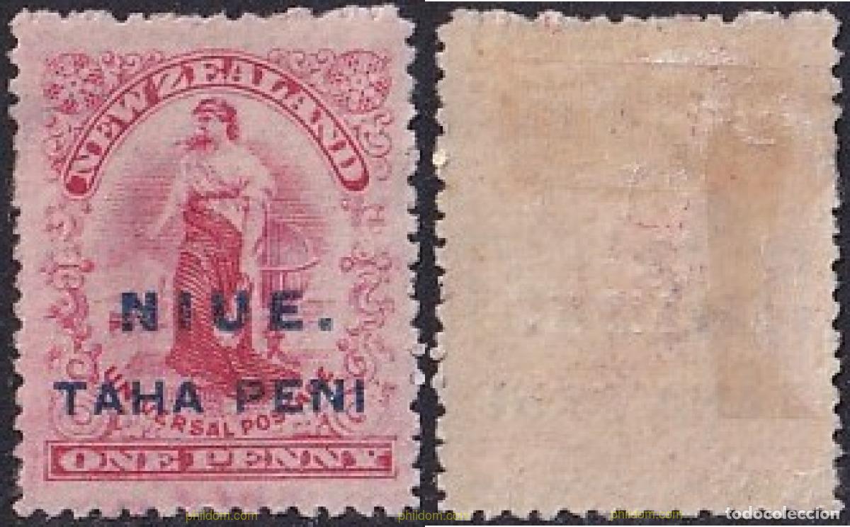 Sellos: 795522 HINGED NIUE 1902 - Foto 1