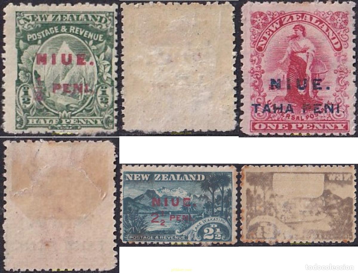 Sellos: 795521 HINGED NIUE 1902 - Foto 1