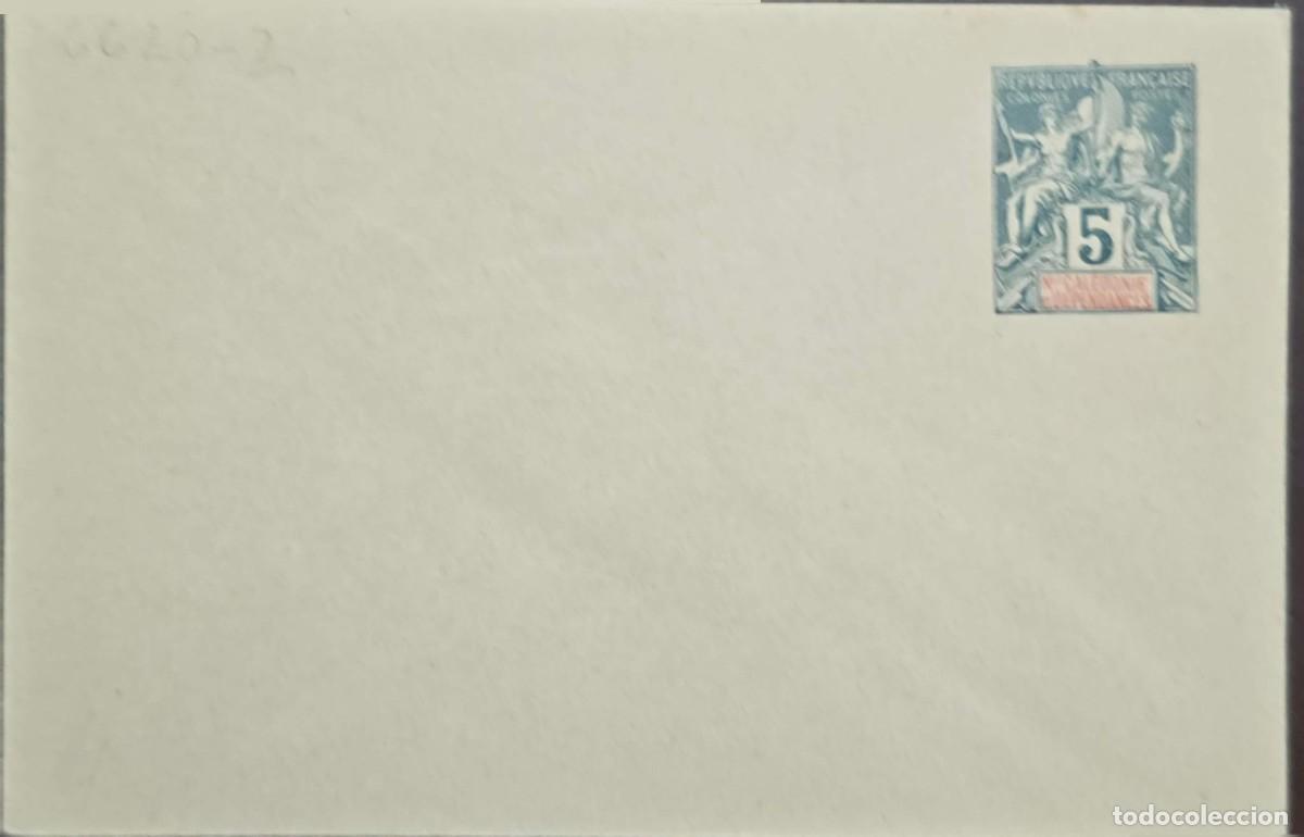 Sellos: MI) 1893, NEW CALEDONIA, CLASSIC LATE-19TH-CENTURY FRENCH COLONIAL POSTAL STATIONERY FEATURES A PRE-