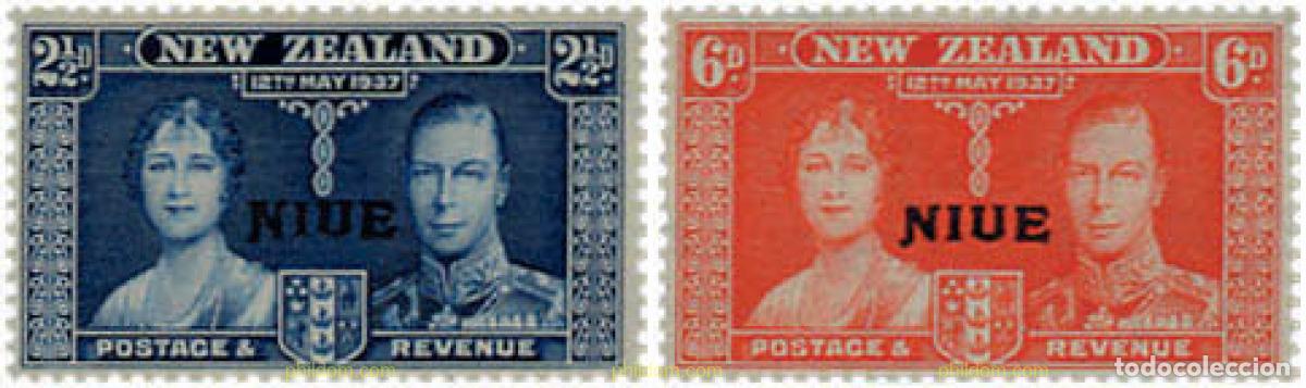 Sellos: 795643 HINGED NIUE 1937 CORONACION DEL REY JORGE VI