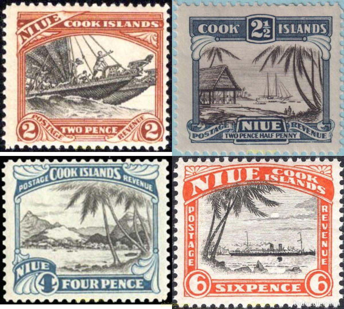 Sellos: 795633 HINGED NIUE 1932 - Foto 1