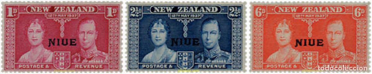 Sellos: 779240 HINGED NIUE 1937 CORONACION DEL REY JORGE VI