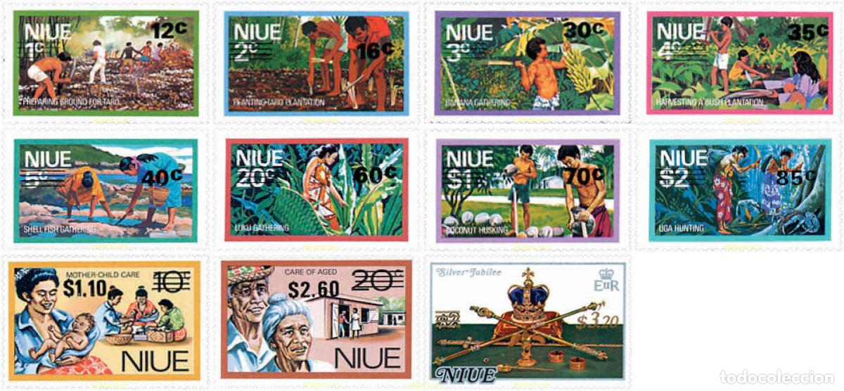 Sellos: 124072 MNH NIUE 2015 ACTIVIDADES AGRICOLAS, PESCA Y SERVICIOS SOCIALES